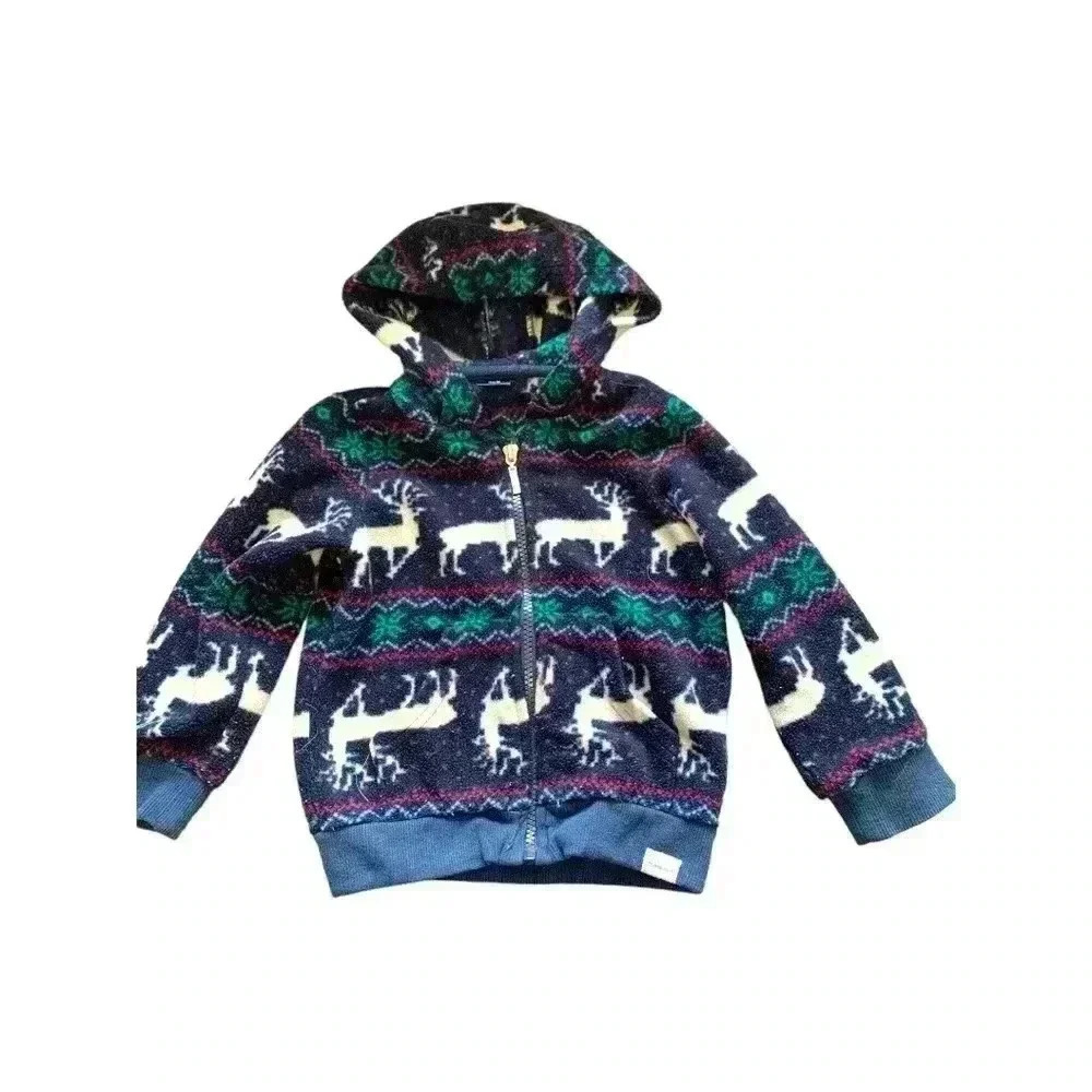 [5 for $25] Twins Kids, medium weight fleece hoodie,  size 4, EUC